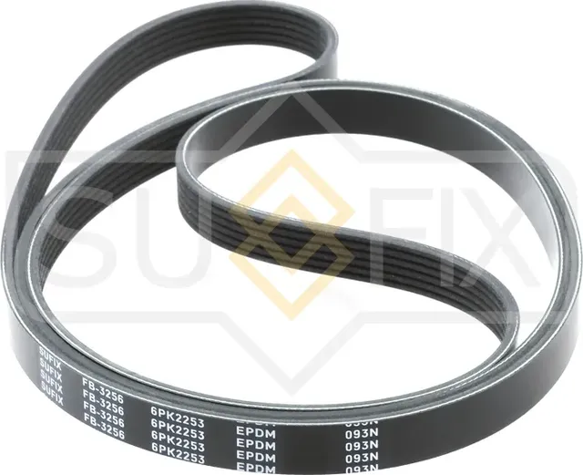 Ремень поликлиновый 6PK2253 (Sufix). Артикул FB-3256