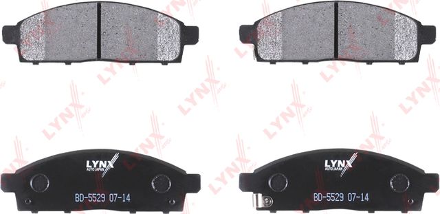 Тормозные колодки LYNXauto передние для Fiat Fullback I 2016-2026. Артикул BD-5529