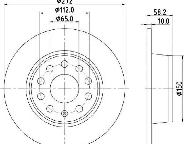 Тормозной диск LPR TOTAL COATED. Артикул S3027PR