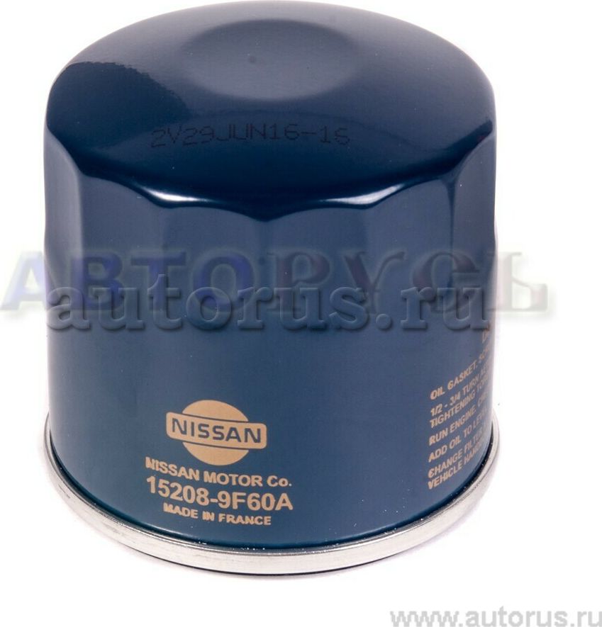 Масляный фильтр Nissan. Артикул 152089F60A