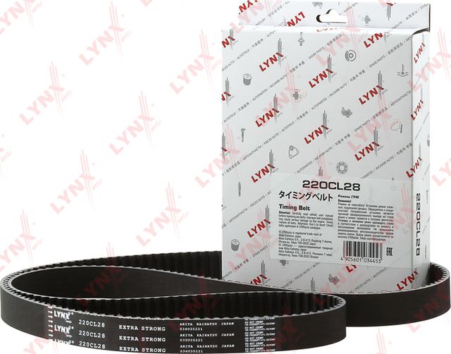 Ремень ГРМ LYNXauto для Jeep Cherokee III (KJ) 2001-2008. Артикул 220CL28