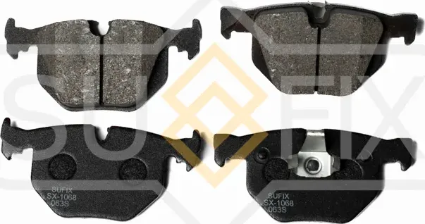 Колодки тормозные задние (Sufix). Артикул SX1068