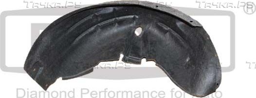 Подкрылок DPA задний левый для Audi A6 allroad II (C6) 2006-2011. Артикул 88101585302
