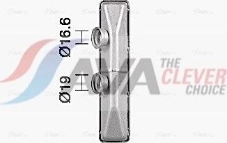 Радиатор отопителя (печки) AVA. Артикул RT6661