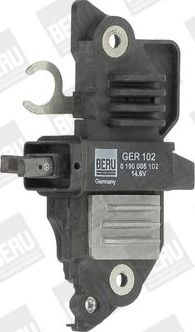 Реле-регулятор напряжения генератора Beru для Opel Zafira B 2005-2019. Артикул GER102