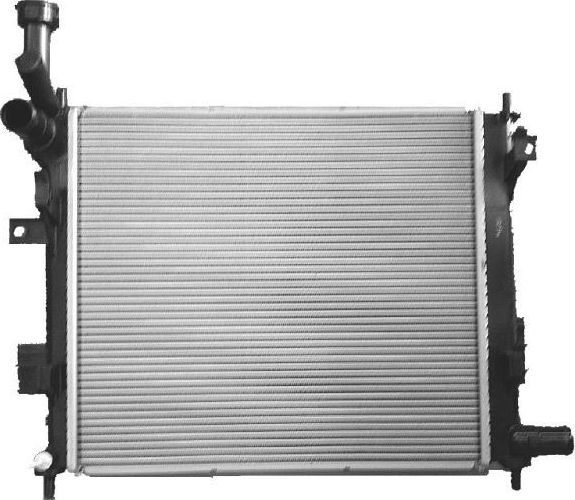 Радиатор охлаждения двигателя NRF (алюминий). Артикул 53146