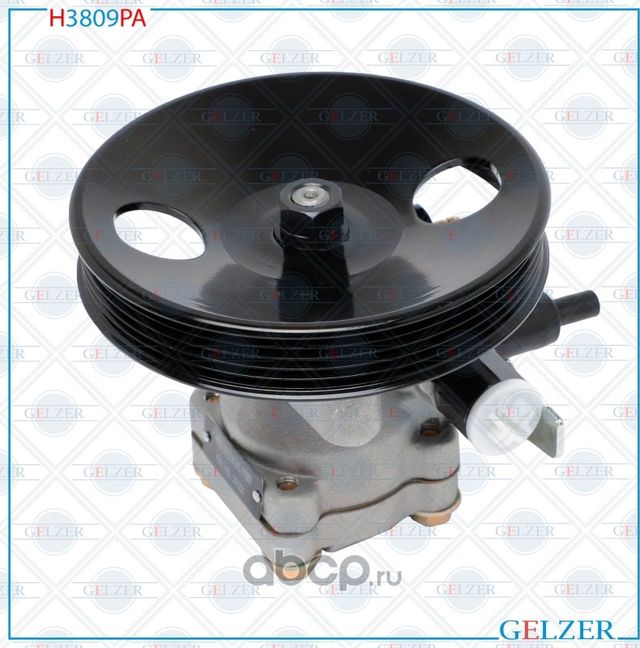 Насос ГУР Hyundai Santa Fe (SM) 2001-2006, Hyundai Trajet (FO) 2000-2008, KIA Ma (Gelzer). Артикул H3809PA