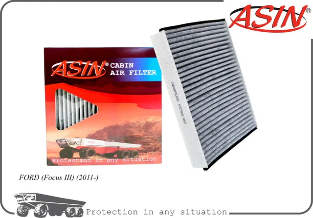 Фильтр салонный 1709013/ASIN.FC2754C (угольный) ASIN Asin. Артикул ASINFC2754C