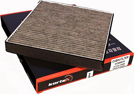 Фильтр салона KIA QUORIS 12- угольный (Kortex). Артикул KC0083S