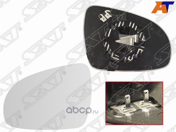 Полотно зеркала KIA SPORTAGE IV 16- LH с обогревом (SAT). Артикул ST1210005