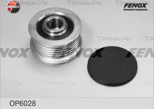 Муфта генератора обгонная Fenox для Opel Astra G 2000-2009. Артикул OP6028