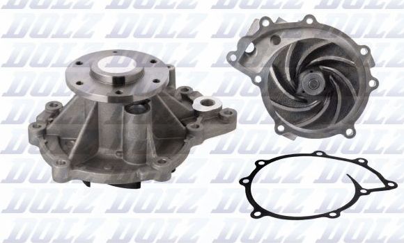 Помпа (водяной насос) Dolz для MAN TGL 2004-2026. Артикул M682
