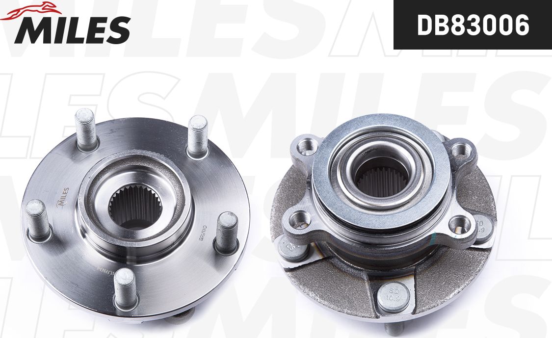 Ступица колеса с интегрированным подшипником Miles. Артикул DB83006