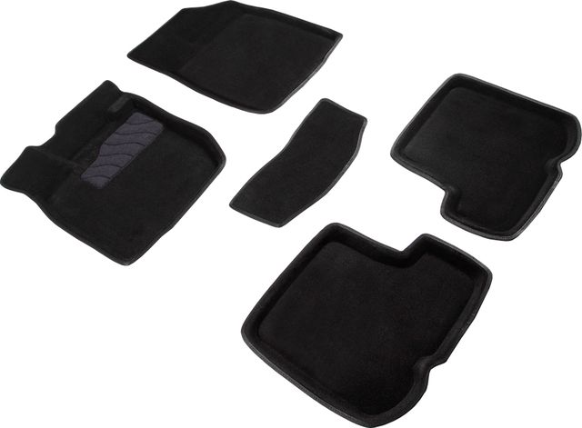 Коврики Seintex 3D ворсовые для салона Renault Sandero I 2009-2013. Артикул z