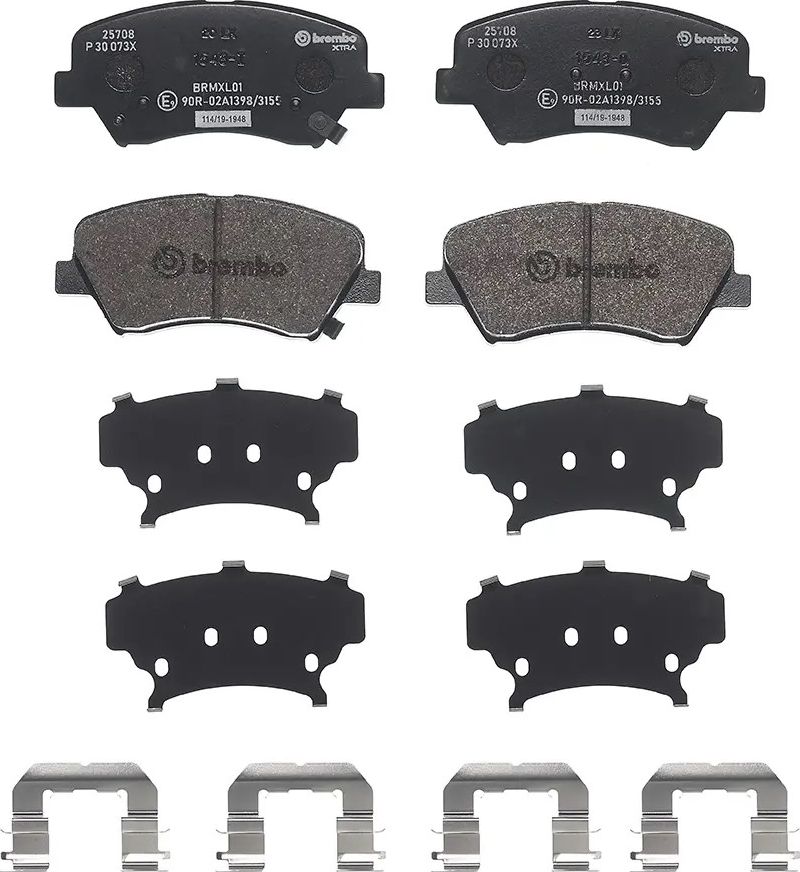 Тормозные колодки Brembo XTRA LINE. Артикул P 30 073X