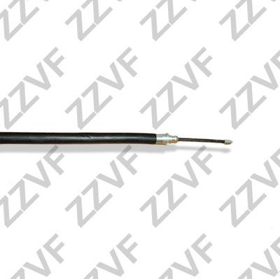 Трос ручника (тросик ручного тормоза) ZZVF задний для Fiat Punto II 1999-2012. Артикул ZVTC014