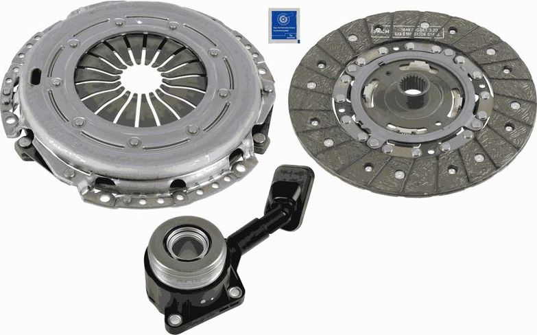Сцепление (комплект) SACHS XTend Kit plus CSC. Артикул 3000 990 392