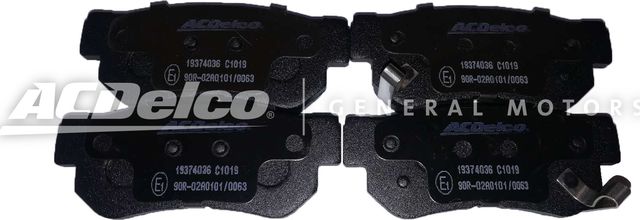 Тормозные колодки ACDelco задние для Kia Magentis II 2005-2010. Артикул 19374036
