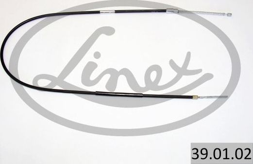 Трос ручника (тросик ручного тормоза) Linex. Артикул 39.01.02