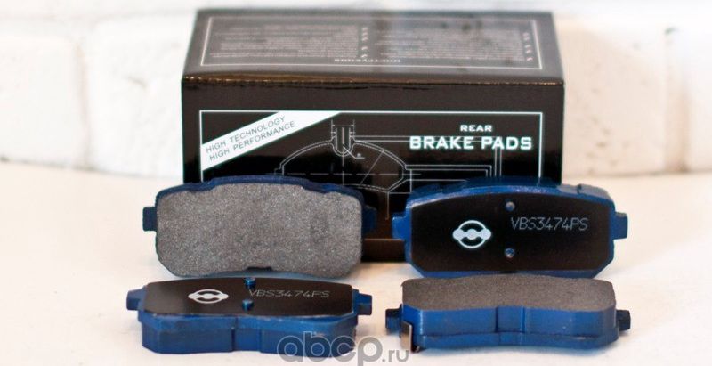 колодки тормозные (Vite). Артикул VBS3474PS