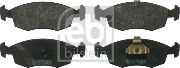Тормозные колодки Febi Bilstein передние для Fiat Linea 2007-2009. Артикул 16371