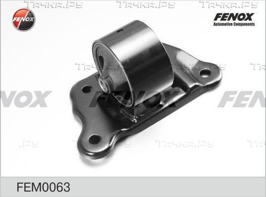 Подушка (опора) двигателя Fenox. Артикул FEM0063