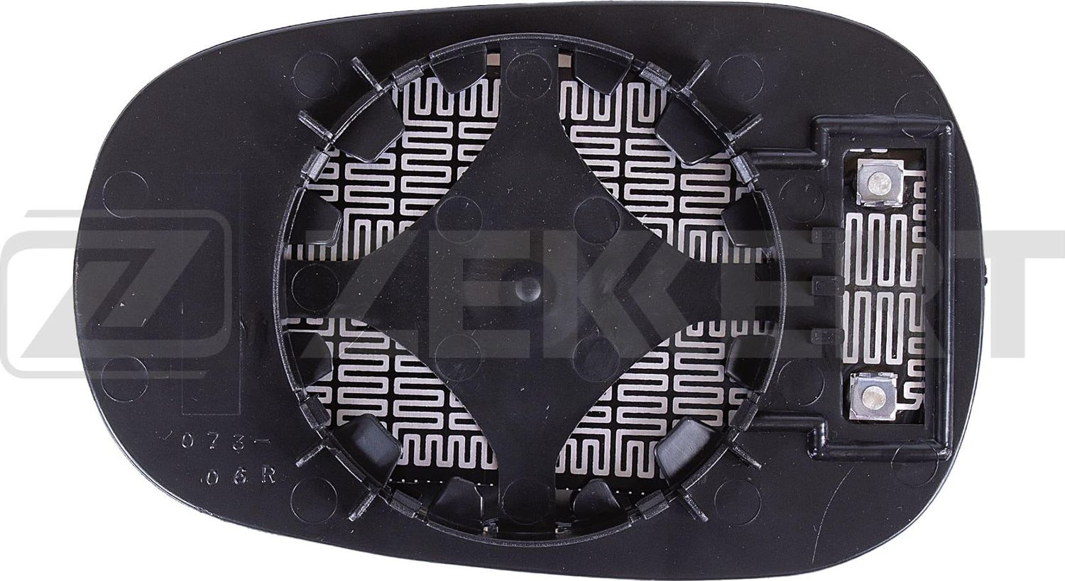 Зеркальное стекло бокового зеркала Zekkert. Артикул SP-1163