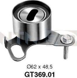 Натяжной ролик (натяжитель) ремня ГРМ NTN / SNR. Артикул GT369.01
