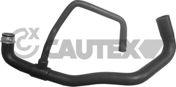Патрубок радиатора (системы охлаждения) Cautex. Артикул 031063