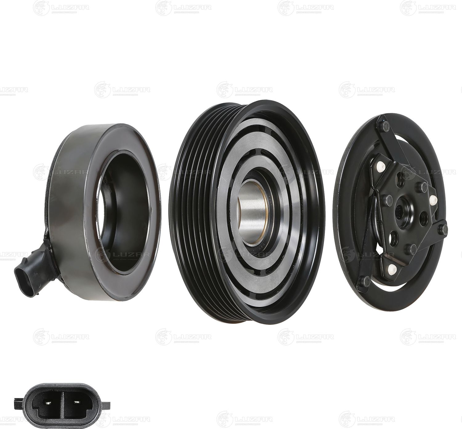 Муфта компрессора кондиционера Luzar. Артикул LMAC 0903