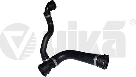 Патрубок радиатора (системы охлаждения) Vika (резина). Артикул 11049201