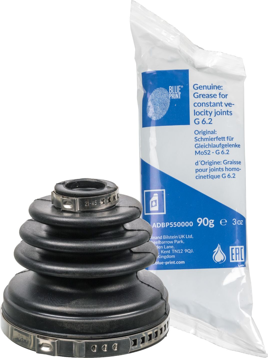 Пыльник ШРУСа внутренний Blue Print (резина). Артикул ADN18143