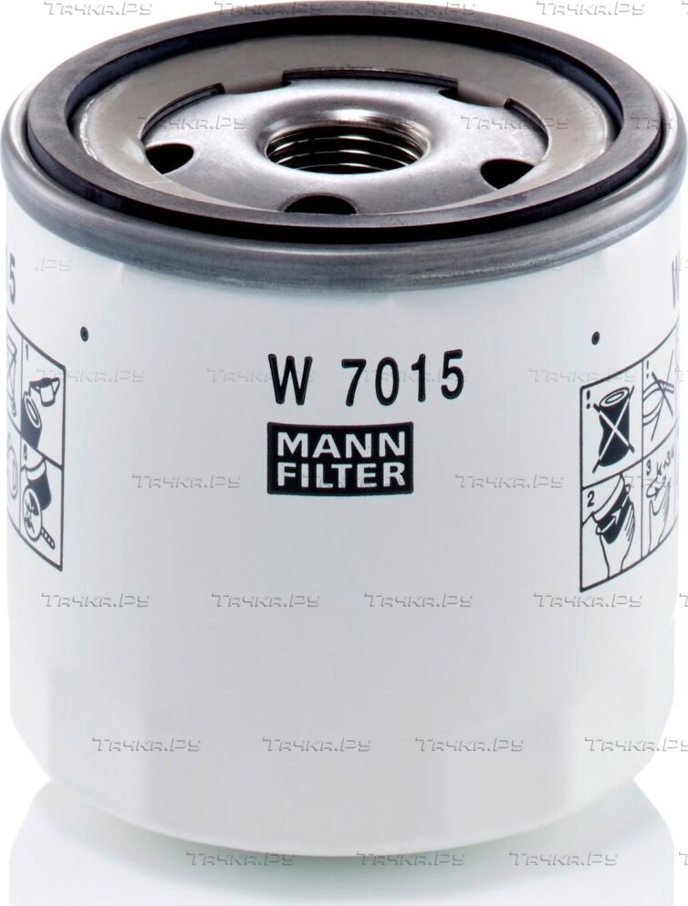 Масляный фильтр Mann-Filter для Ford Tourneo Courier I 2014-2026. Артикул W 7015