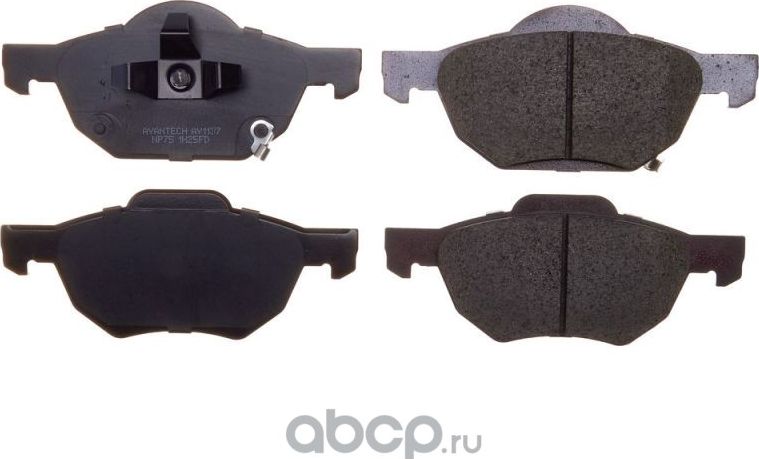 Колодки тормозные дисковые Avantech (противоскрипная пластина в компл.). Артикул AV1137