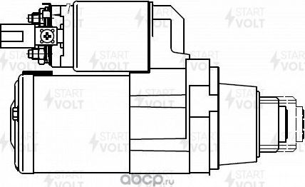 Стартер StartVOLT для Nissan Pathfinder R52 2014-2026. Артикул LSt 1421