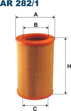 Воздушный фильтр Filtron. Артикул AR 282/1