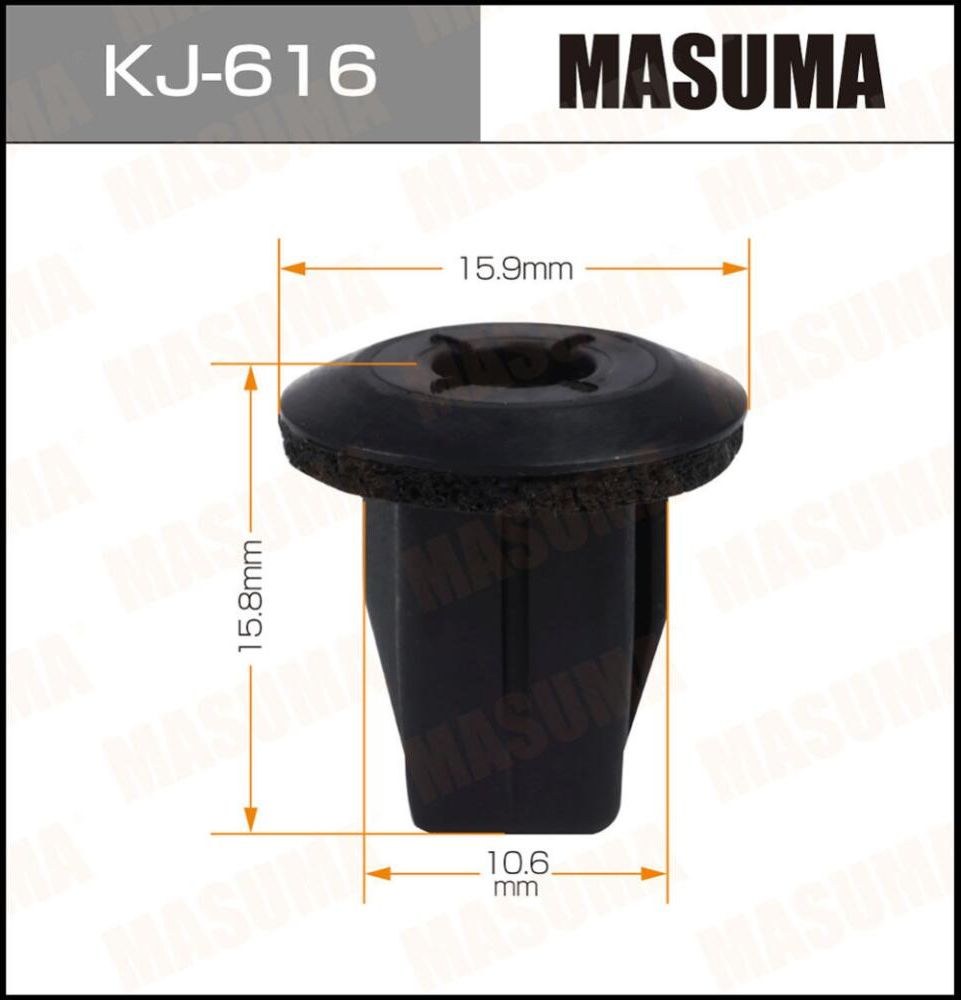 Клипса Masuma. Артикул KJ-616