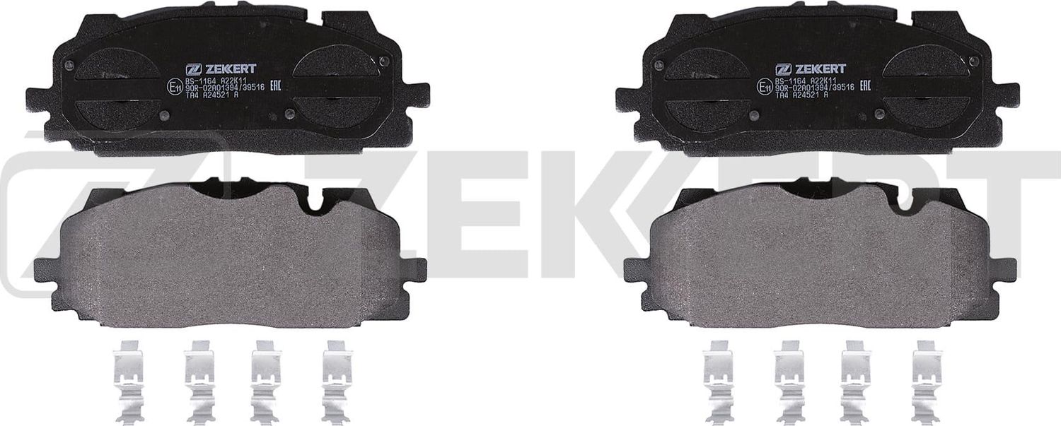 Тормозные колодки Zekkert передние для Audi A5 II (F5) 2016-2026. Артикул BS-1164