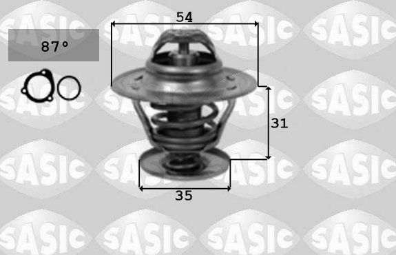 Термостат Sasic для Skoda Fabia I 1999-2008. Артикул 9000161