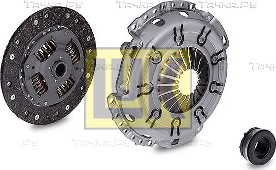 Сцепление (комплект) LuK RepSet для Volkswagen Passat B5 1996-2000. Артикул 621 1738 00