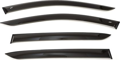 Дефлекторы Cobra Tuning для окон Cadillac XT4 2018-2024 широкие. Артикул CE11518