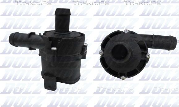 Дополнительный водяной насос Dolz для Skoda Superb III 2015-2026. Артикул EA530A