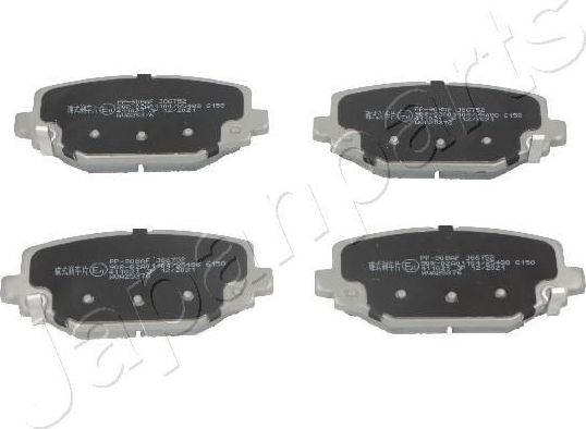 Тормозные колодки Japanparts. Артикул PP-908AF