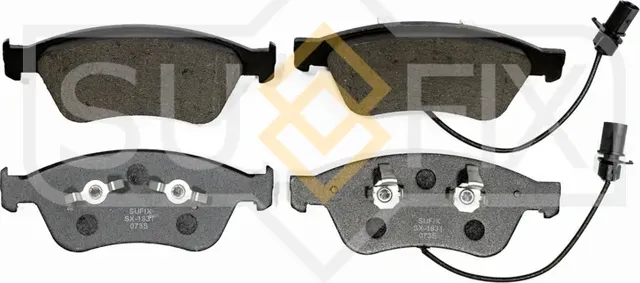 Колодки тормозные передние (Sufix). Артикул SX1831