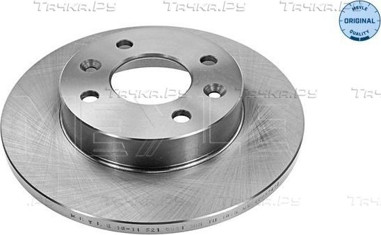 Тормозной диск Meyle Original передний для Renault Sandero II 2007-2026. Артикул 16-15 521 0035