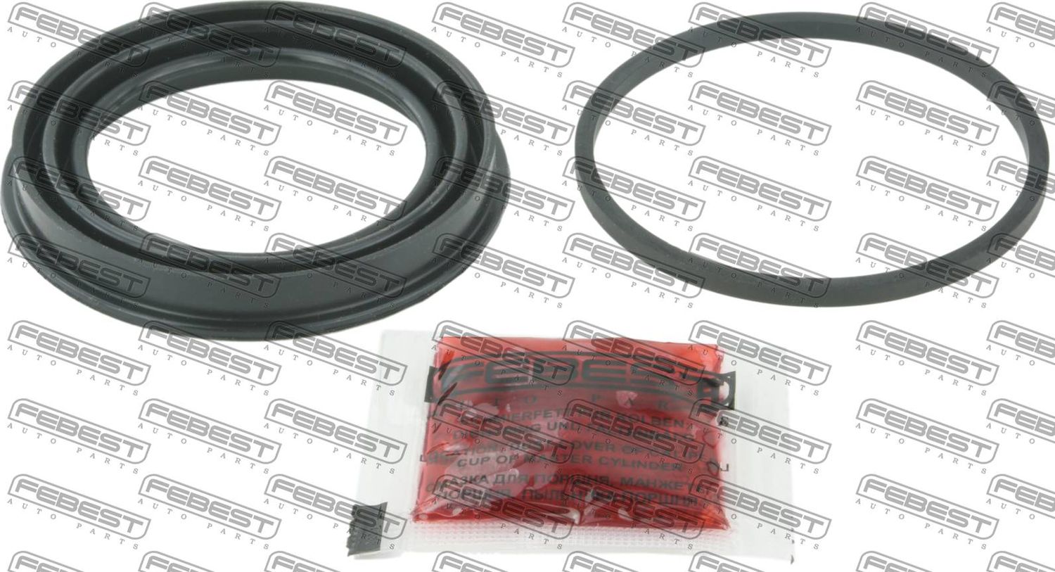 Ремкомплект тормозного суппорта Febest. Артикул 2075-CARF