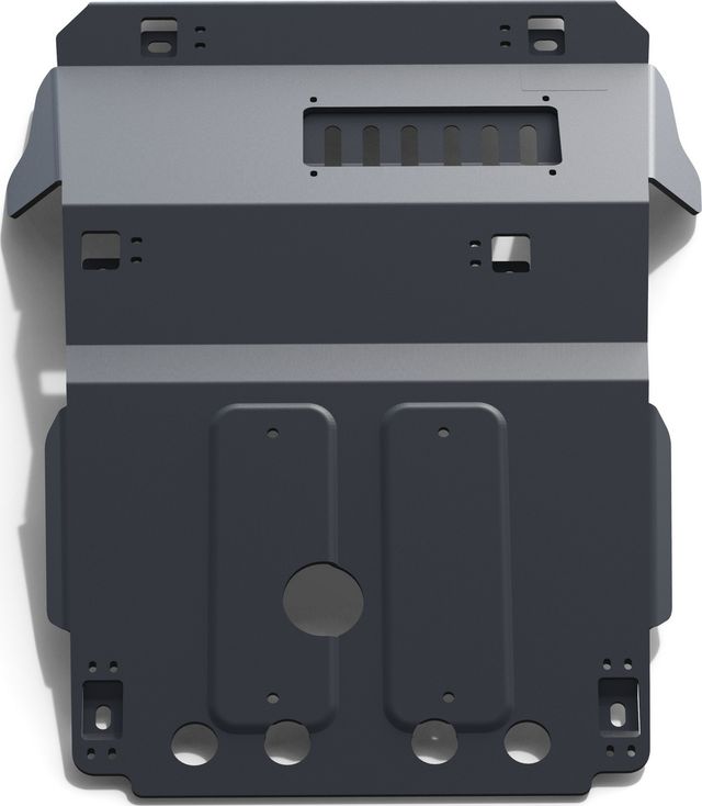 Защита АвтоБРОНЯ для картера Toyota Land Cruiser Prado 120 2002-2009. Артикул 1.05731.1