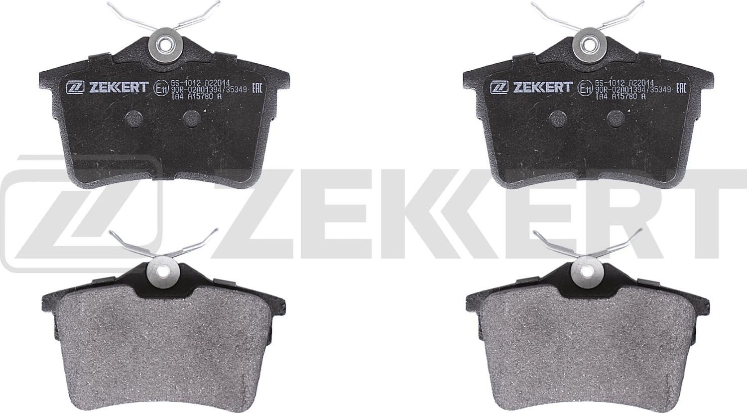 Тормозные колодки Zekkert. Артикул BS-1012