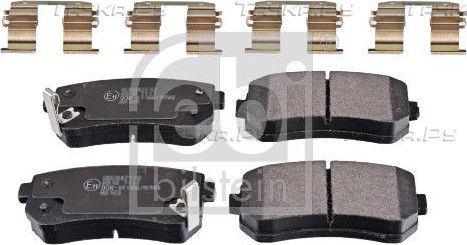 Тормозные колодки Febi Bilstein. Артикул 116270