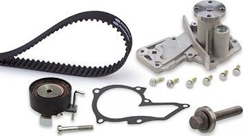 Помпа (водяной насос) с комплектом ремня ГРМ Gates PowerGrip®. Артикул KP25669XS